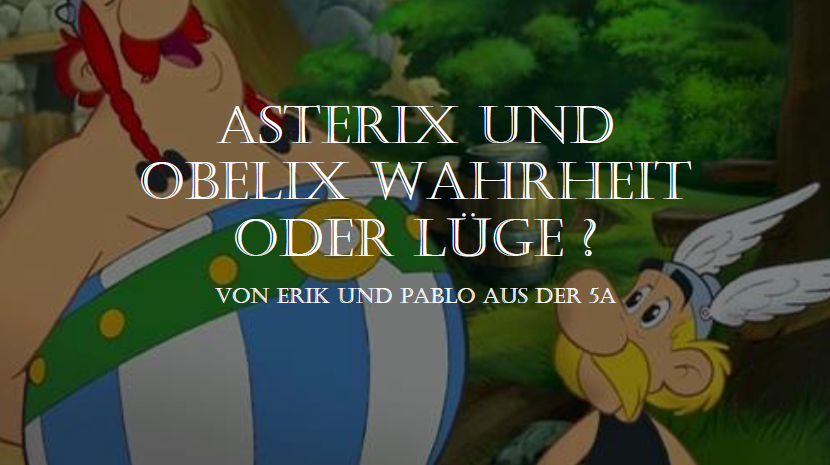 Drehtuermodell Asterix und Obelix