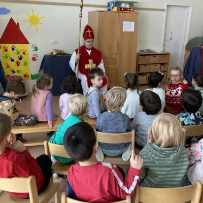 Nikolaus im Kindergarten
