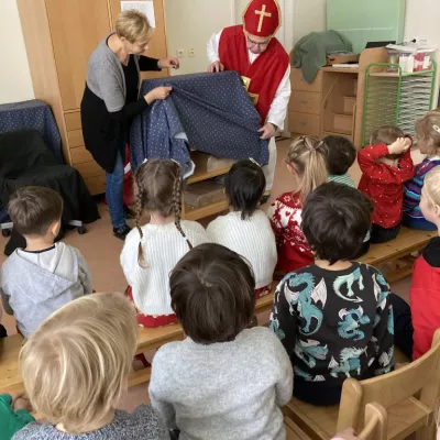Nikolaus im Kindergarten